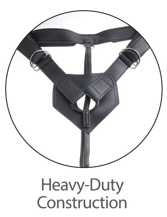 Страпон King Cock Strap-On Harness w/ 6" от Pipedream Products