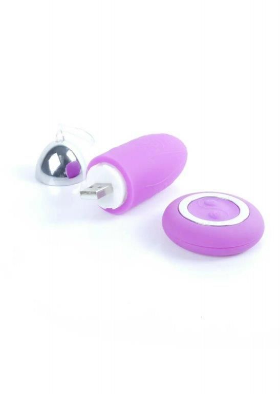 Віброяйце з пультом дистанційного керування - Remoted controller egg 0.3 USB Purple