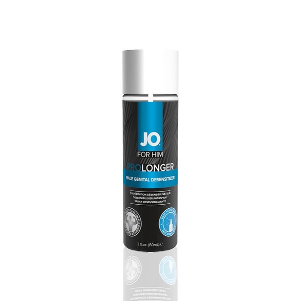 Пролонгуючий спрей System JO Prolonger Spray with Benzocaine (60 мл) не містить мінеральних олій