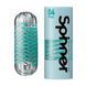 Мастурбатор Tenga Spinner 04 Pixel с упругой стимулирующей спиралью внутри, Прозрачный