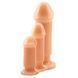 Набір з 3 анальних пробок Prof. Jason C Anal Dildo Kit, тілесний, тілесний
