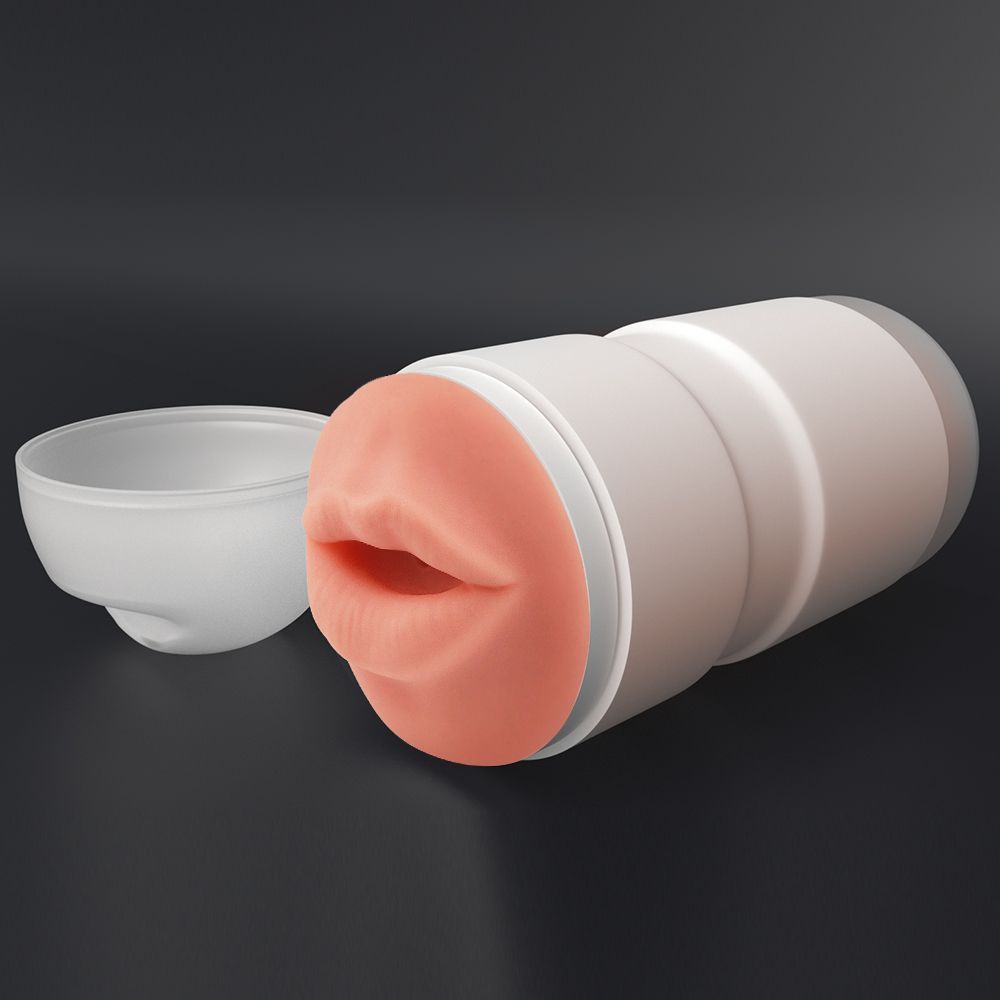 Симулятор орального сексу Lovetoy Sex In A Can Mouth Stamina Tunnel, тілесний