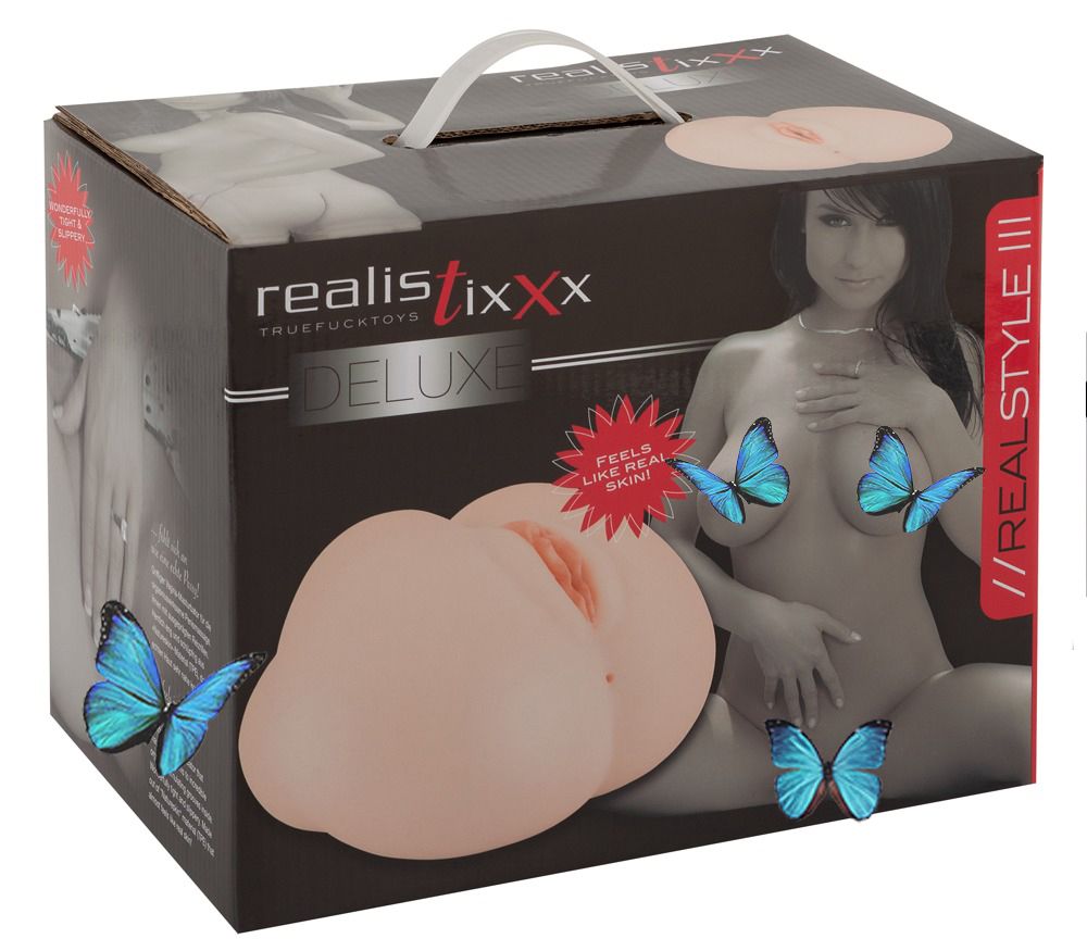 Искусственная вагина и анус Realistixxx Deluxe Real Style III