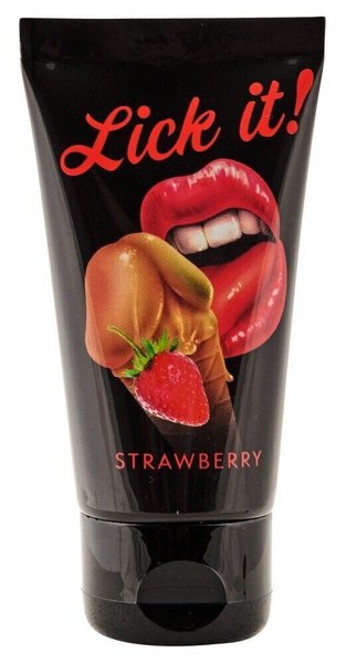 Лубрикант оральний Lick - it Wild Strawberry 50 ml