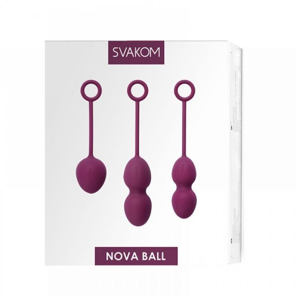 Набор вагинальных шариков Svakom Nova Ball Purple