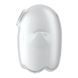 Симулятор орального сексу для жінок із вібрацією Satisfyer Glowing Ghost, білий, Білий