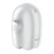 Симулятор орального сексу для жінок із вібрацією Satisfyer Glowing Ghost, білий, Білий