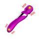 Вибромассажер Wand Dual USB 7 + 7 Function Purple &laquo;FoxShow&raquo;, Фиолетовый