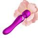 Вибромассажер Wand Dual USB 7 + 7 Function Purple &laquo;FoxShow&raquo;, Фиолетовый