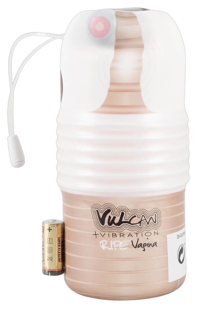 Мастурбатор с вибрацией Vulcan Ripe Vagina Vibrating