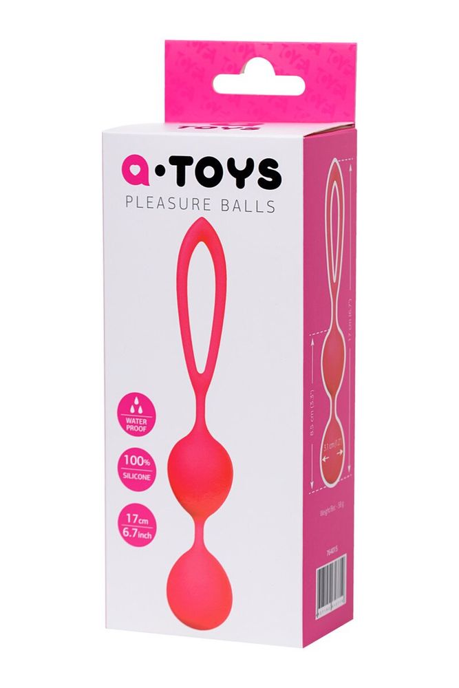 Вагінальні кульки A-Toys By Toyfa 2-х кольорів