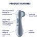 Вакуумный клиторальный стимулятор Satisfyer Pro 2 Generation 2 Battery Series Light Blue, Голубой