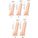 Реалистичный фаллоимитатор Strap-On-Me Sliding Skin Realistic Dildo Vanille XXL, эффект подвижной кожи