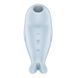Симулятор орального секса для женщин с вибрацией Satisfyer Seal You Soon, Голубой