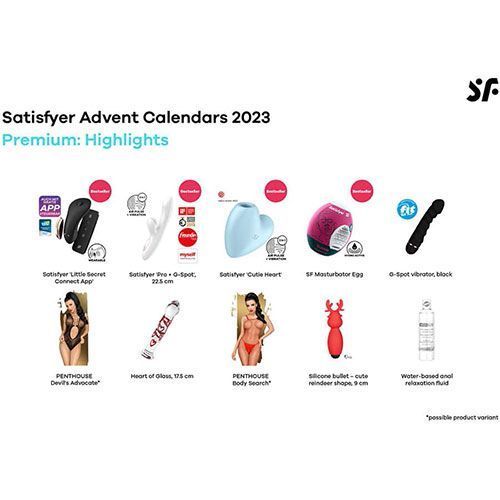 Адвент-календар для пари Satisfyer Premium 24 предмети
