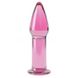 Анальная пробка - Glass Romance 5" Pink