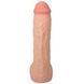 Фалоімітатор Doc Johnson The Realistic Cock ULTRASKYN - 12 Inch Hung with Balls Vanilla, тілесний