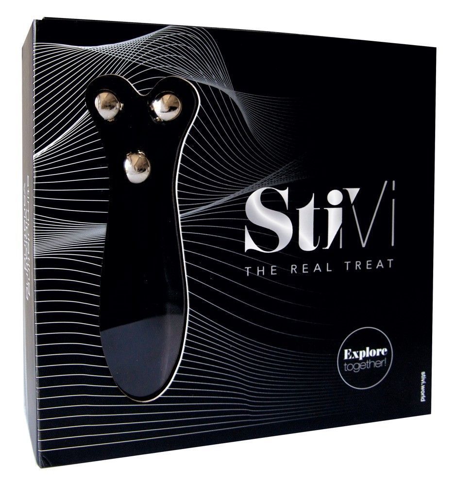 Вибромассажер STIVI &ndash; THE REAL TREAT, Черный