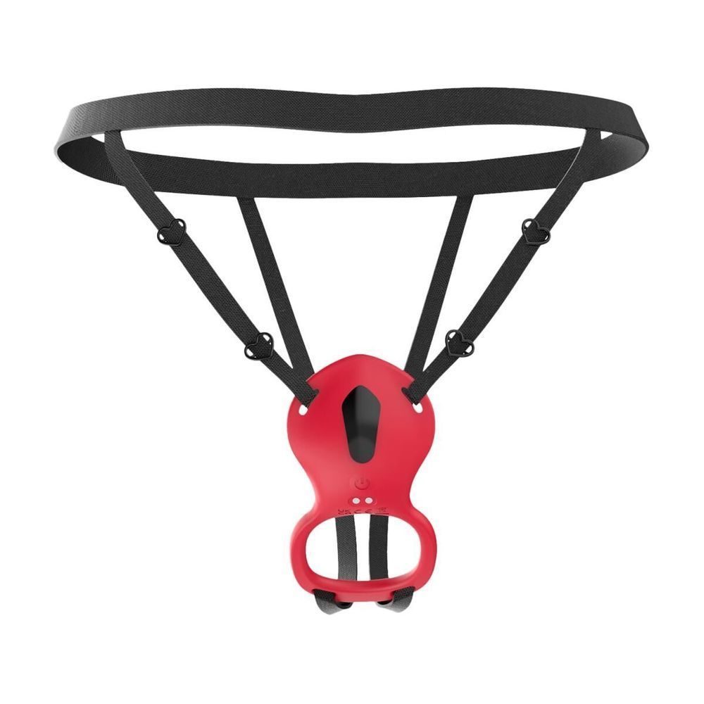 Вибратор в трусики Teazers Wearable Clitoral Stimulator, Красный