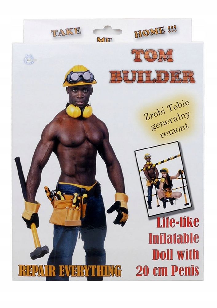 Надувна лялька Boss Series - Tom Builder
