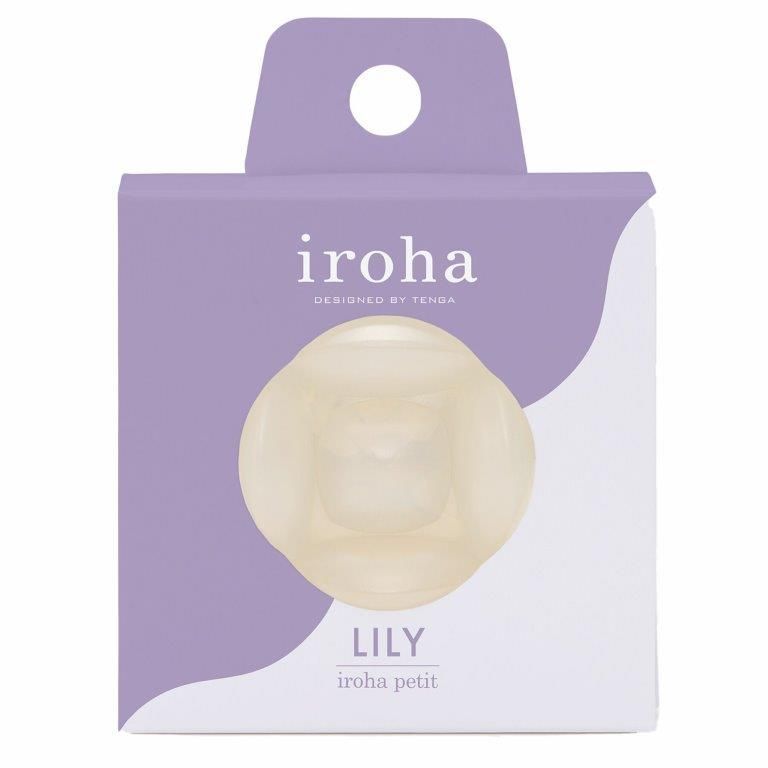 Стимулятор для ерогенних зон IROHA Petit - Lily, Прозрачный