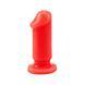 Набір із 3 анальних пробок Hot Storm Anal Slim Dildo Kit, червоний, Червоний