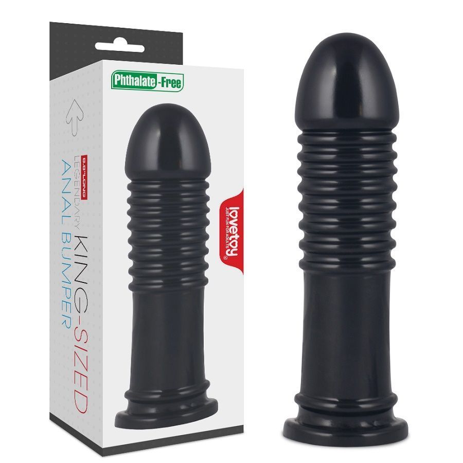 Анальная пробка - King-Sized Anal Bumper 8", Черный
