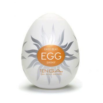 Мастурбатор яйце Tenga Egg Shiny (Сонячний), Білий