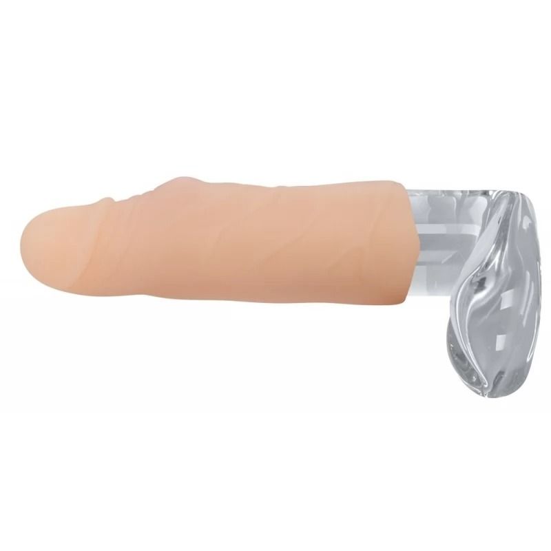 Насадка на пенис Nature Skin Penis Sleeve, телесная