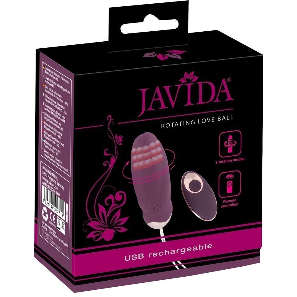 Віброяйце Javida Rotating Love Ball