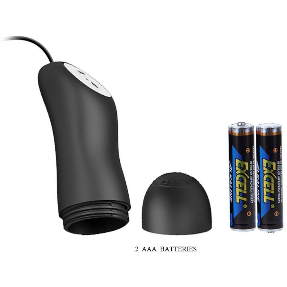 Набір з 2 віброяєць з електростимуляцією Pretty Love Double Vibro Bullet, чорний