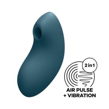 Вакуумный вибратор Satisfyer Vulva Lover 2 Blue, Синий