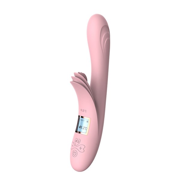 Вібратор з підігрівом Lilo USB -Pink
