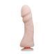 Фаллоимитатор BIG Penis с присоской и мягкой текстурой, телесный