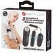 Набір з 2 віброяєць з електростимуляцією Pretty Love Double Vibro Bullet, чорний