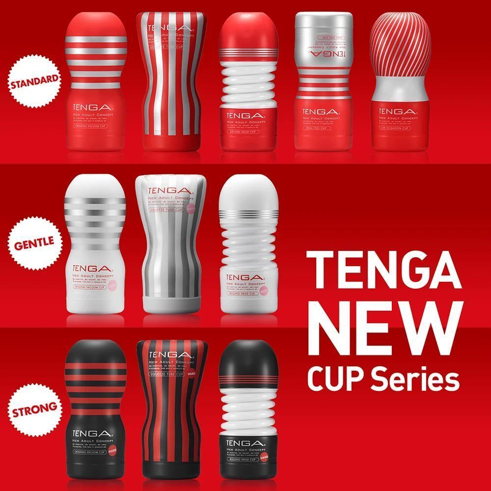 Мастурбатор Tenga Deep Throat (Original Vacuum) Cup (глубокая глотка) GENTLE с вакуумной стимуляцией, Белый