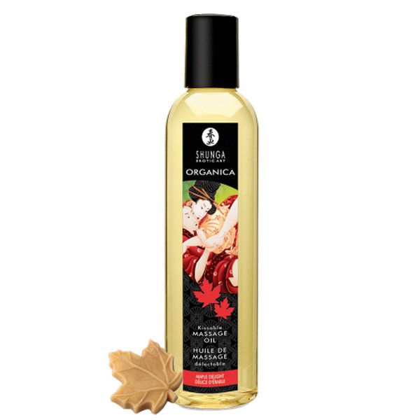 Органическое массажное масло Shunga Organic Massage Oil Maple Delight 250 мл