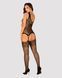Obsessive Bodystocking G323 black XL/XXL