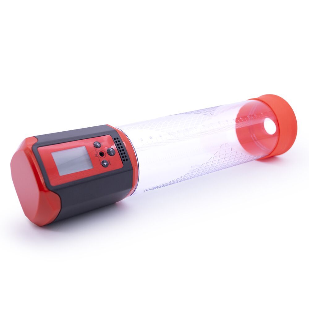 Автоматичний вакуумний насос Man Powerup Passion Pump LED-табло Red