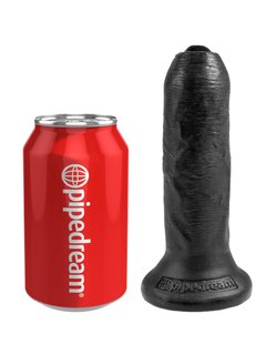 Фаллоимитатор с подвижной крайней плотью Pipedream King Cock - 6 inch Uncut Cock