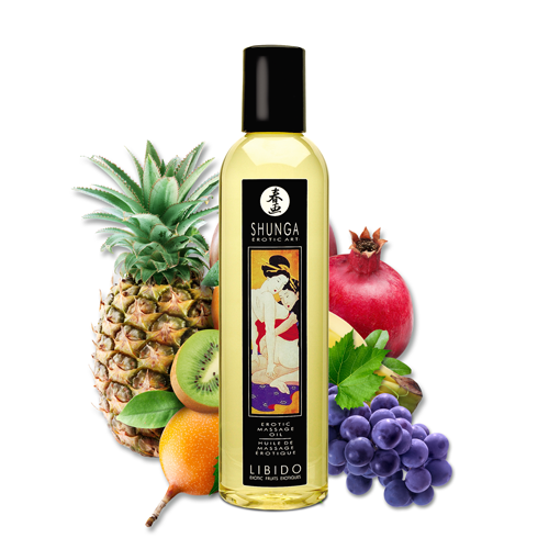 Масажне масло Shunga Erotic Massage Oil з ароматом екзотичних фруктів 250 мл