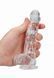 Фалоімітатор Realrock Crystal Clear Dildo Realistic 6, прозорий, Прозрачный