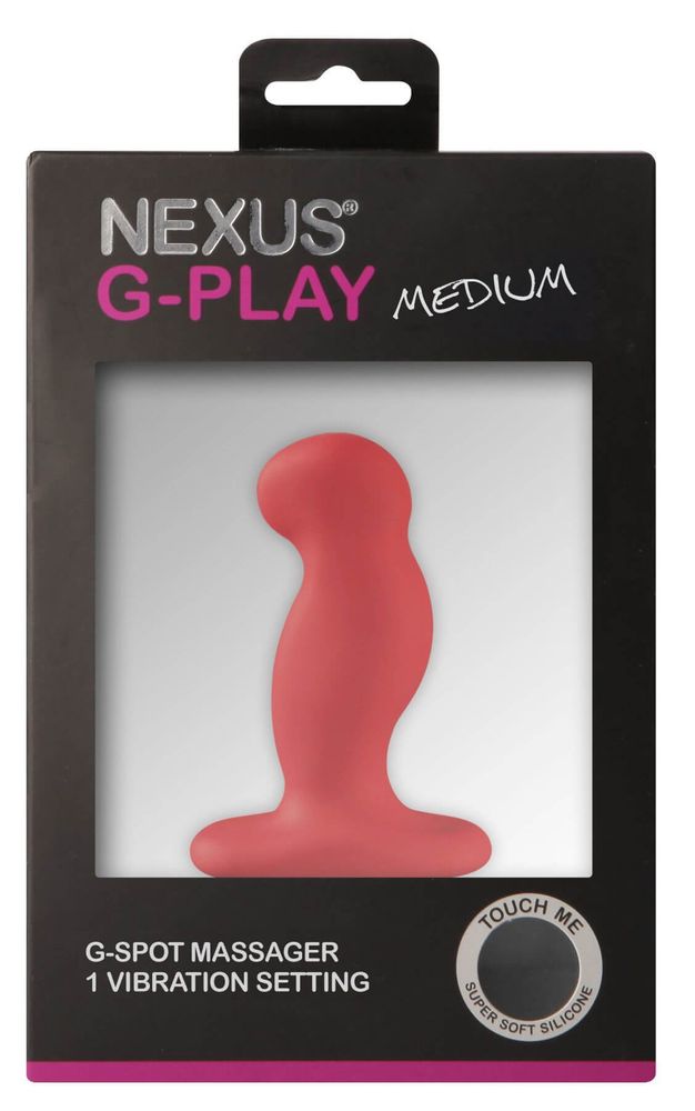 Вибромассажер простаты Nexus G-Play Plus M Red