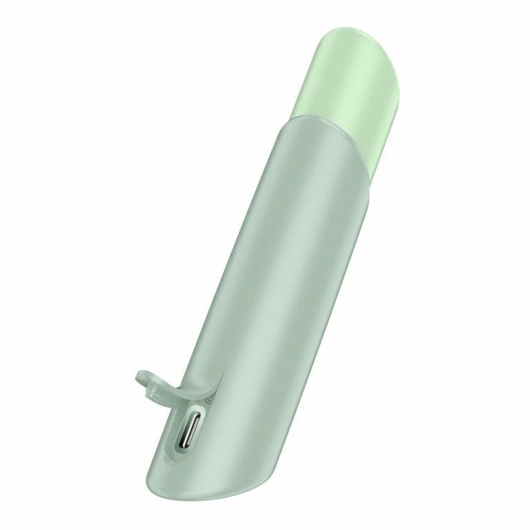 Вакуумный стимулятор Satisfyer Naughty Kiss, магнитная технология 3D Air Pulse, 30 режимов работы, Бирюзовый