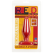 Анальний затор Doc Johnson Red Boy - Medium 5.5 Inch, макс. діаметр 4см