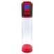 Автоматичний вакуумний насос Man Powerup Passion Pump LED-табло Red