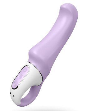 Мощный вибратор Satisfyer Vibes Charming Smile с гибким стволом, литой силикон, 12 режимов работы, Сиреневый