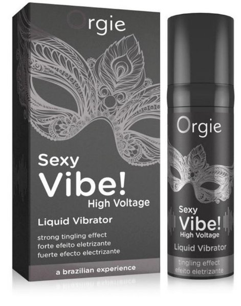 Рідкий вібратор Sexy Vibe! High Voltage від Orgie 15 мл