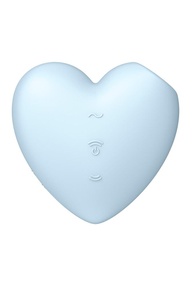 Вакуумний стимулятор Satisfyer Cutie Heart Blue