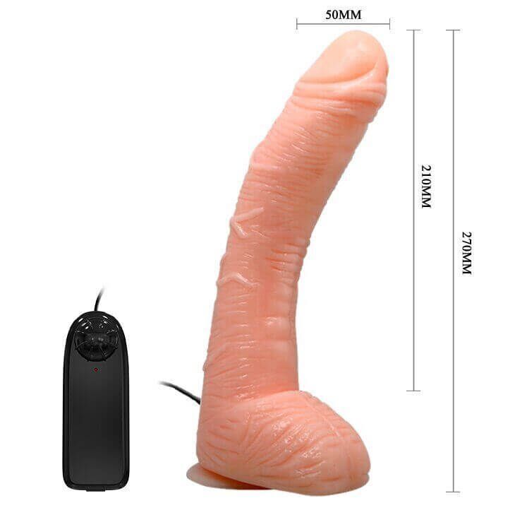Вібратор реалістичний з присоском Penis Vibration